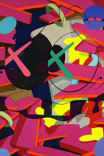 Kaws painting