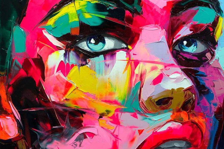 Francoise Nielly painting