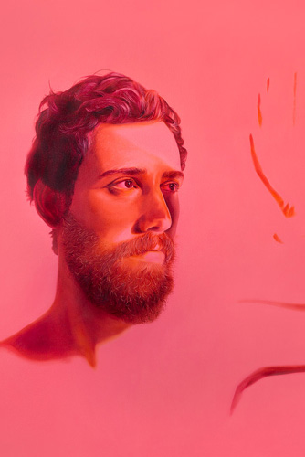 Jen Mann painting